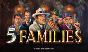 Imagem do jogo 5 Families no h2bet